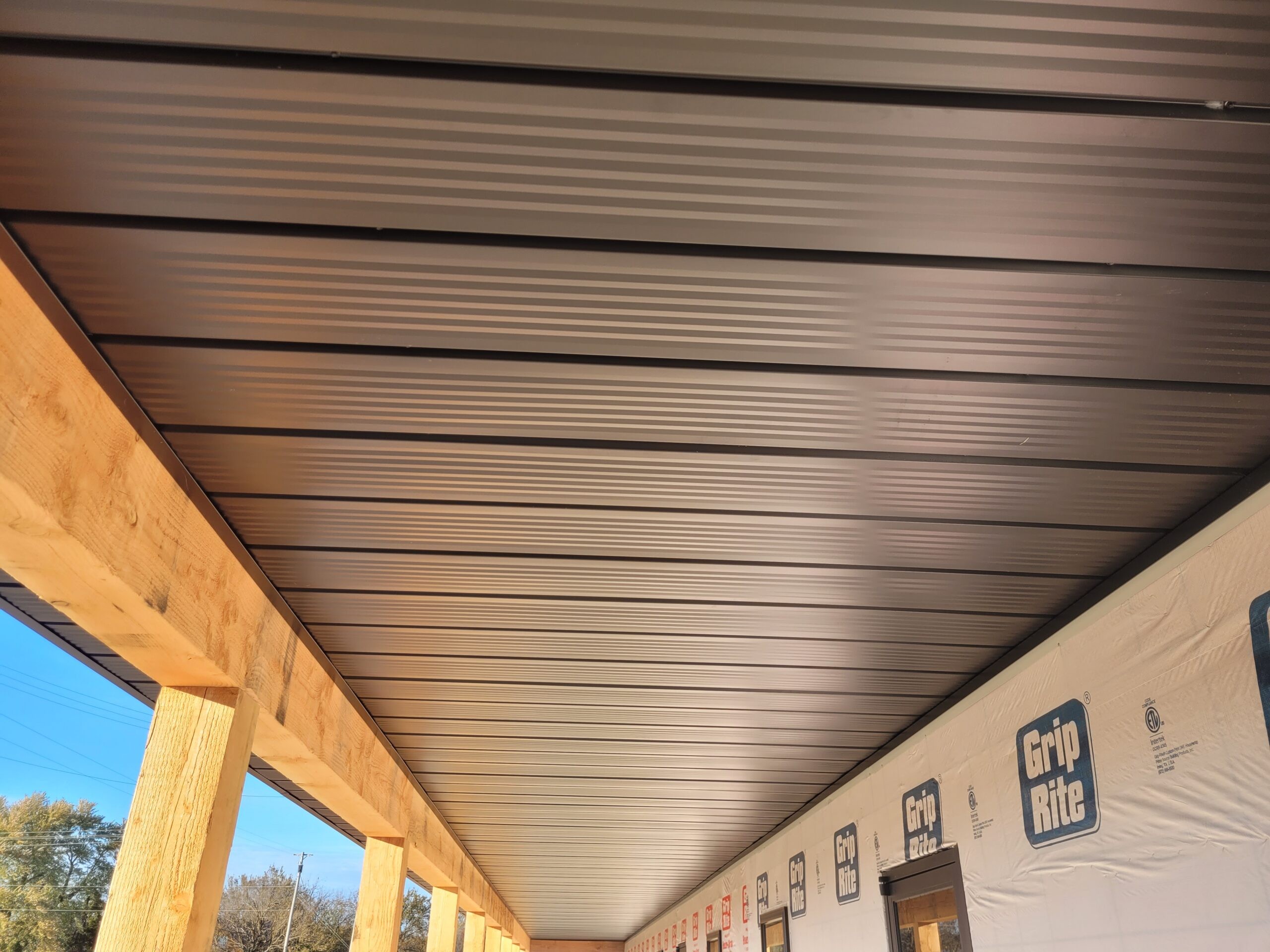 signature steel home soffit